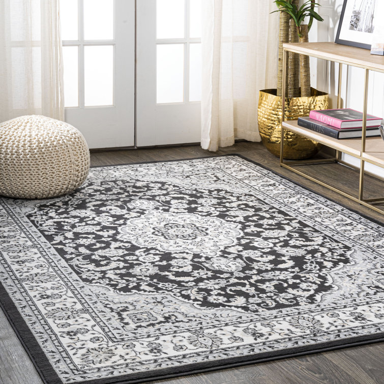 Andover Mills™ Arignote Oriental Cream/Gray/Black Area Rug Wayfair